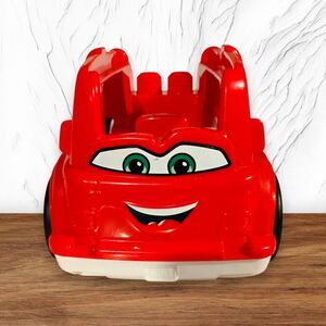 MEGA BLOKS Fisher-Price Toddler Building Blocks Freddy Fire Truck